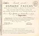 Soc. civile de Domaine Faugas