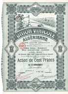 Union Vinicole Algrienne S.A.