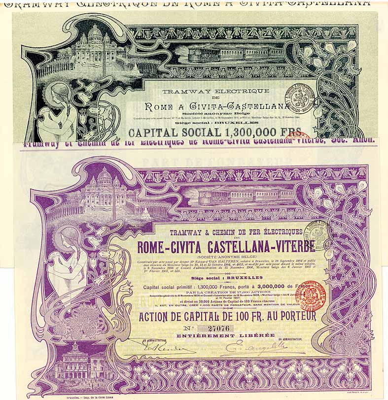 Tramway lectriques de Rome  Civita Castellana S.A. (2 Stcke)